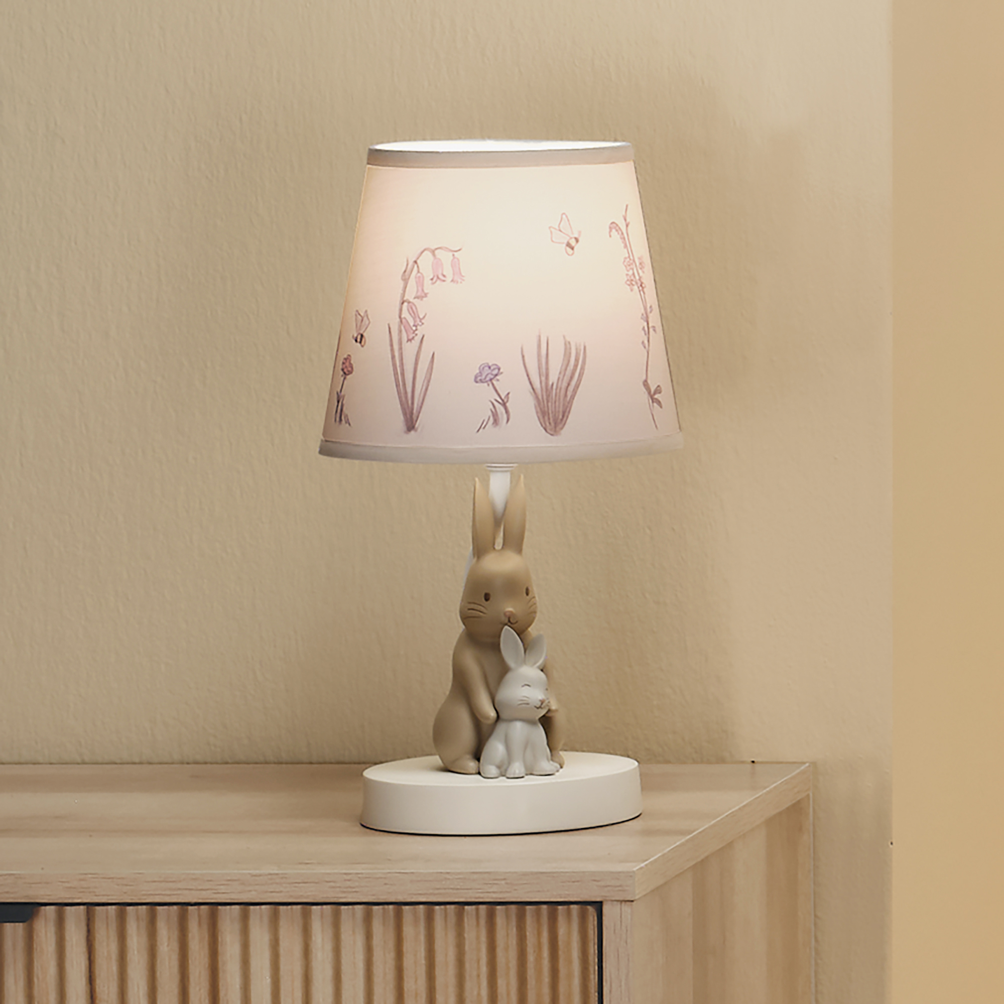 Lambs & Ivy Nursery Lamp - Bunny Hop.