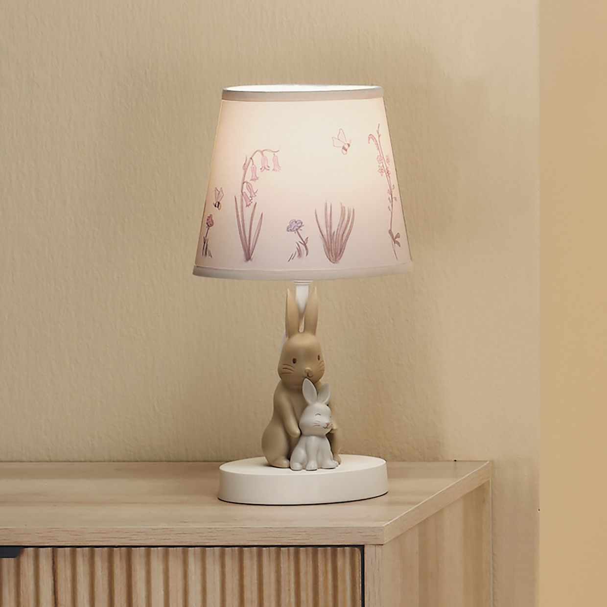 Lambs & Ivy Nursery Lamp - Bunny Hop.