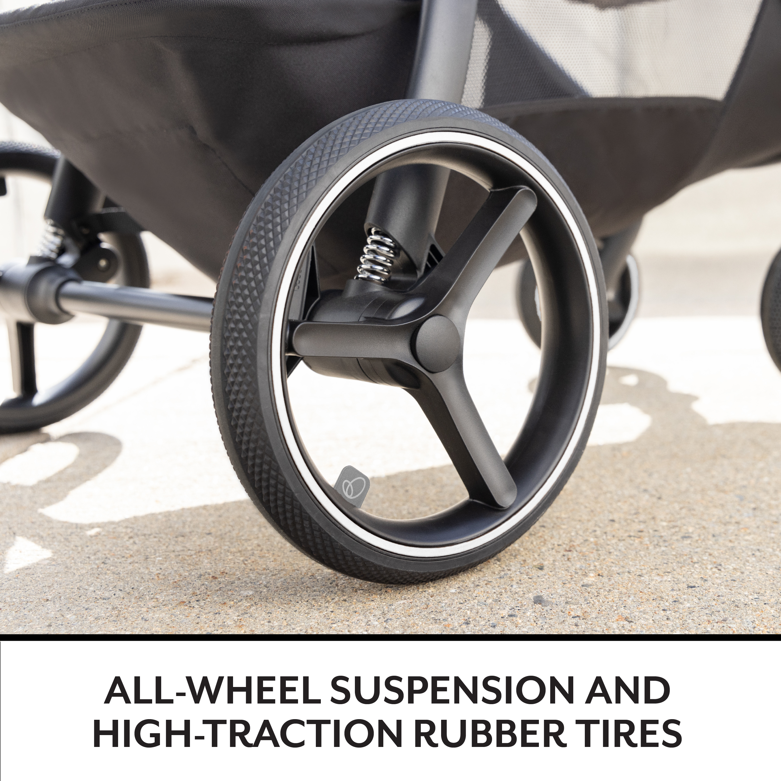 Evenflo Shyft Intuiti+ Stroller - Dubhan Black.