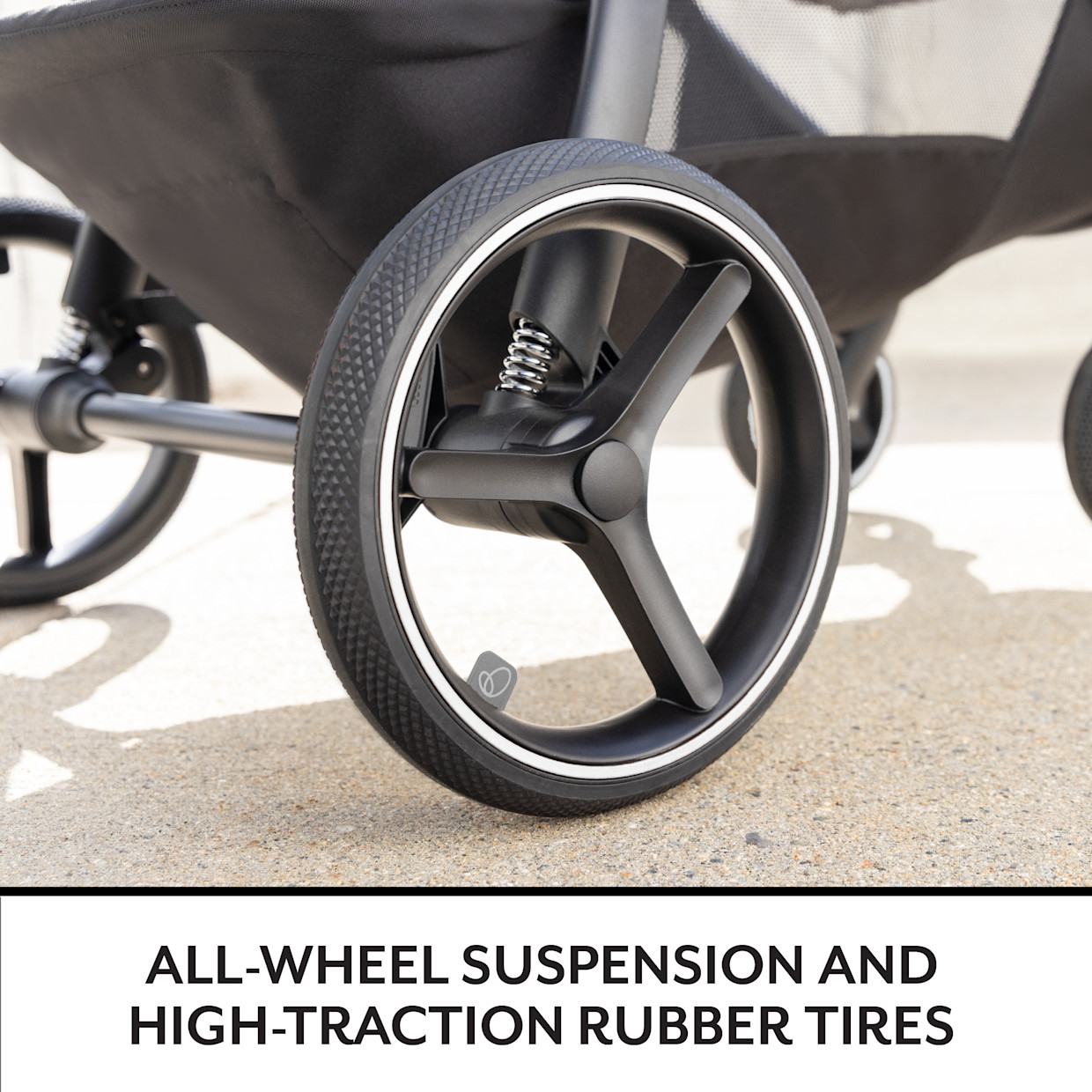 Evenflo Shyft Intuiti+ Stroller - Dubhan Black.