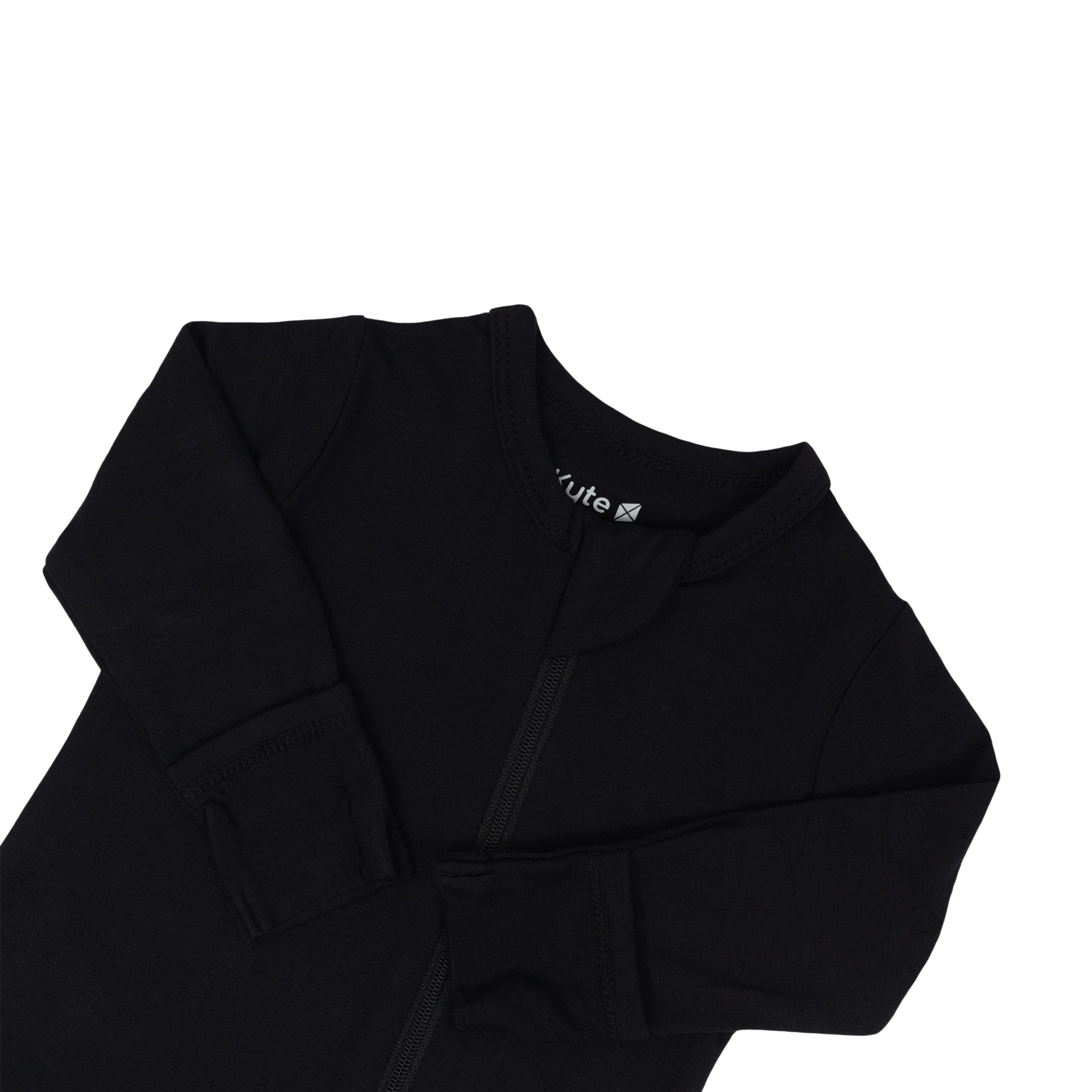 Kyte Baby Zipper Footie - Midnight, 0-3 M.