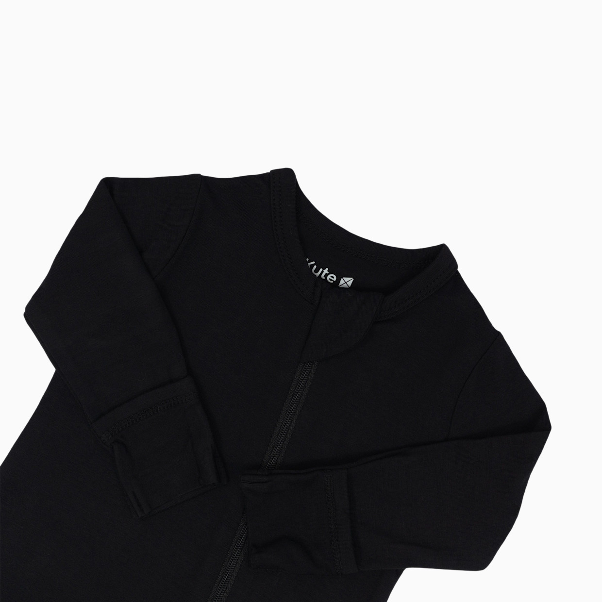 Kyte Baby Zipper Footie - Midnight, 0-3 M.