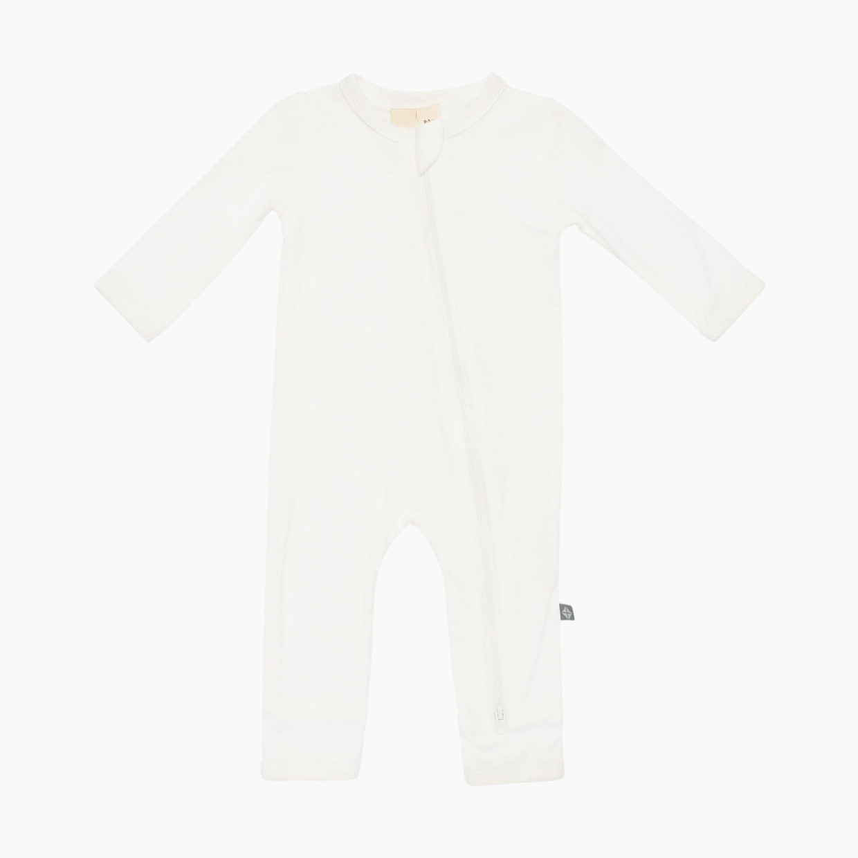 Kyte Baby Zippered Romper - Cloud, 0-3 Months.