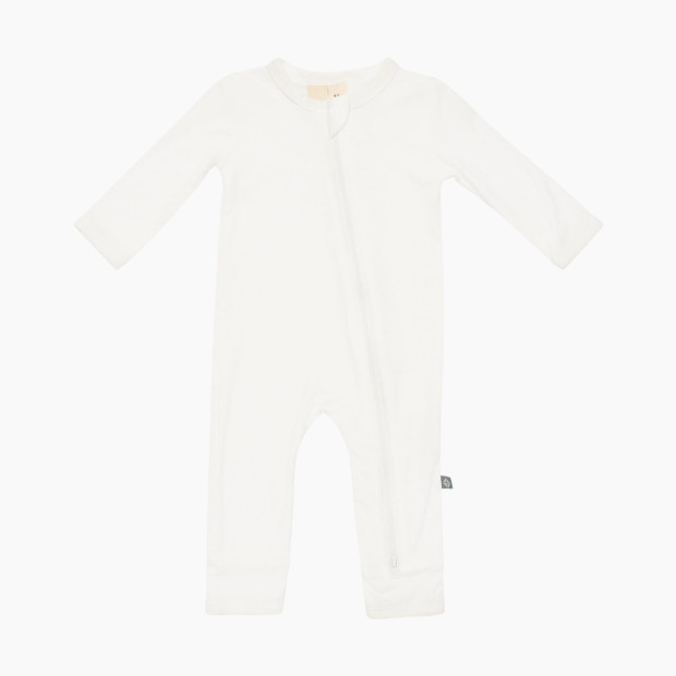 Kyte Baby Zippered Romper - Cloud, 0-3 Months.