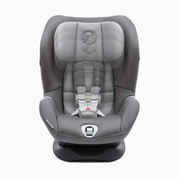 Cybex Sirona M SensorSafe 2.0 Convertible Car Seat - Lavastone Black.
