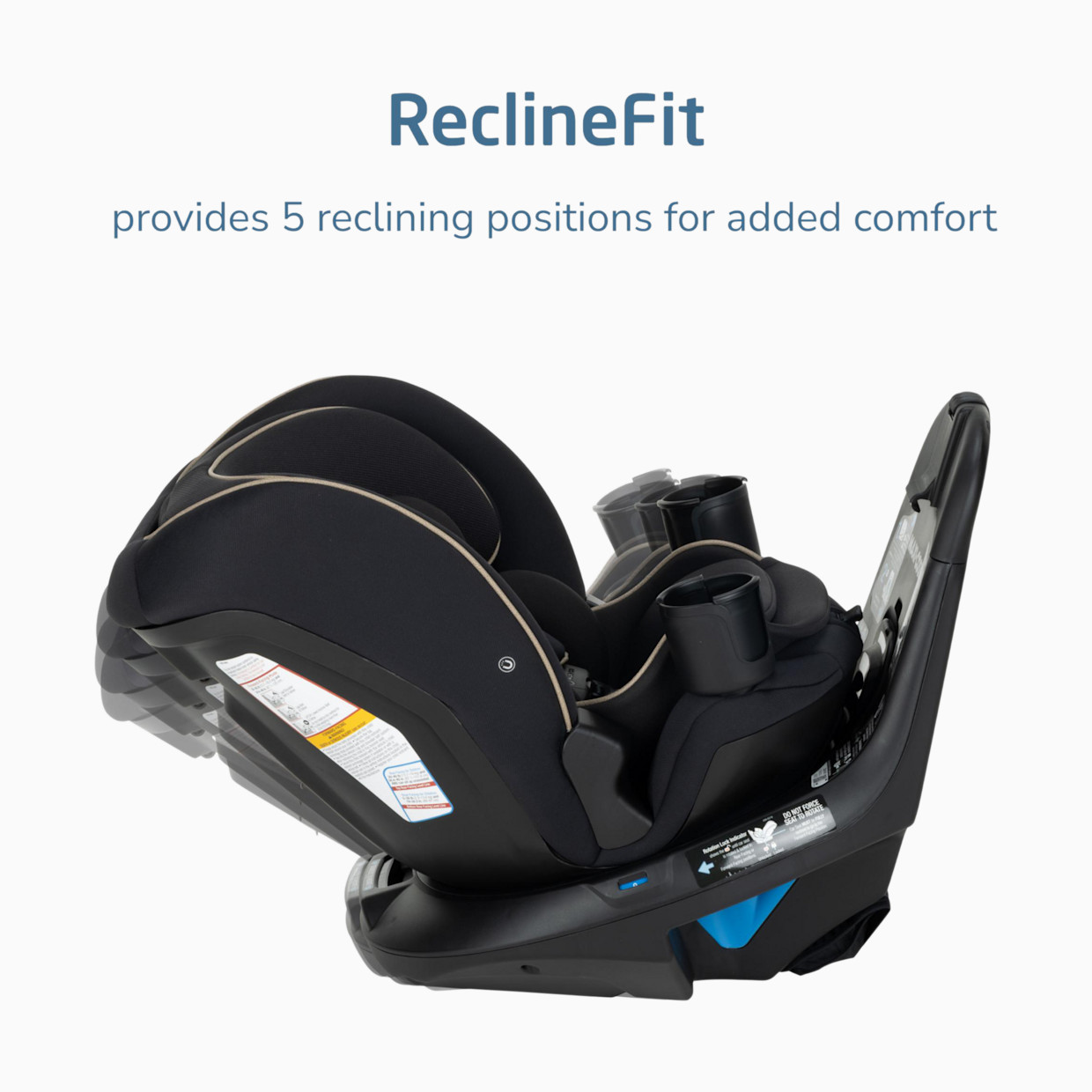 Maxi-Cosi Andi 360° Rotating All-in-One Convertible Car Seat - Black.