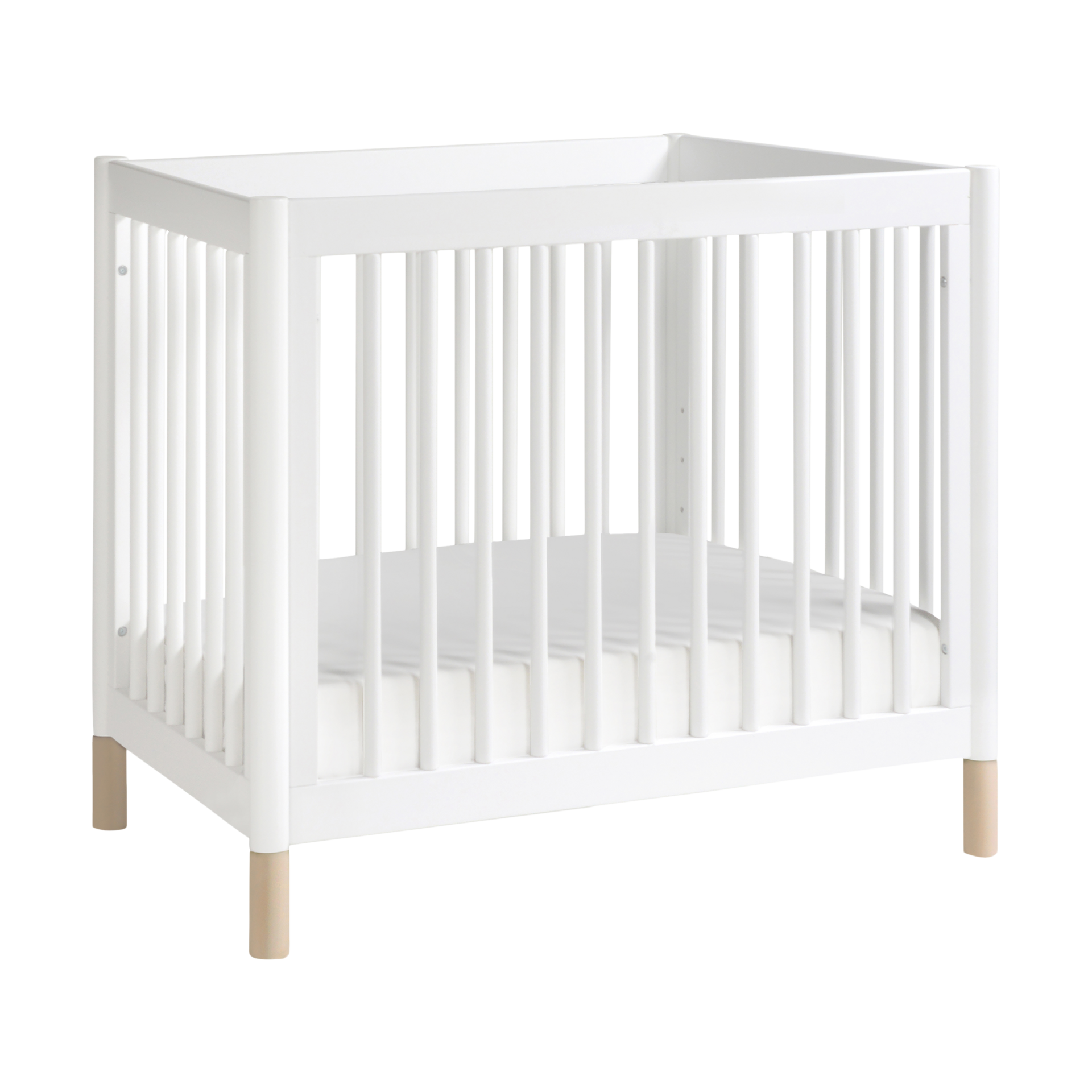 natural finish crib