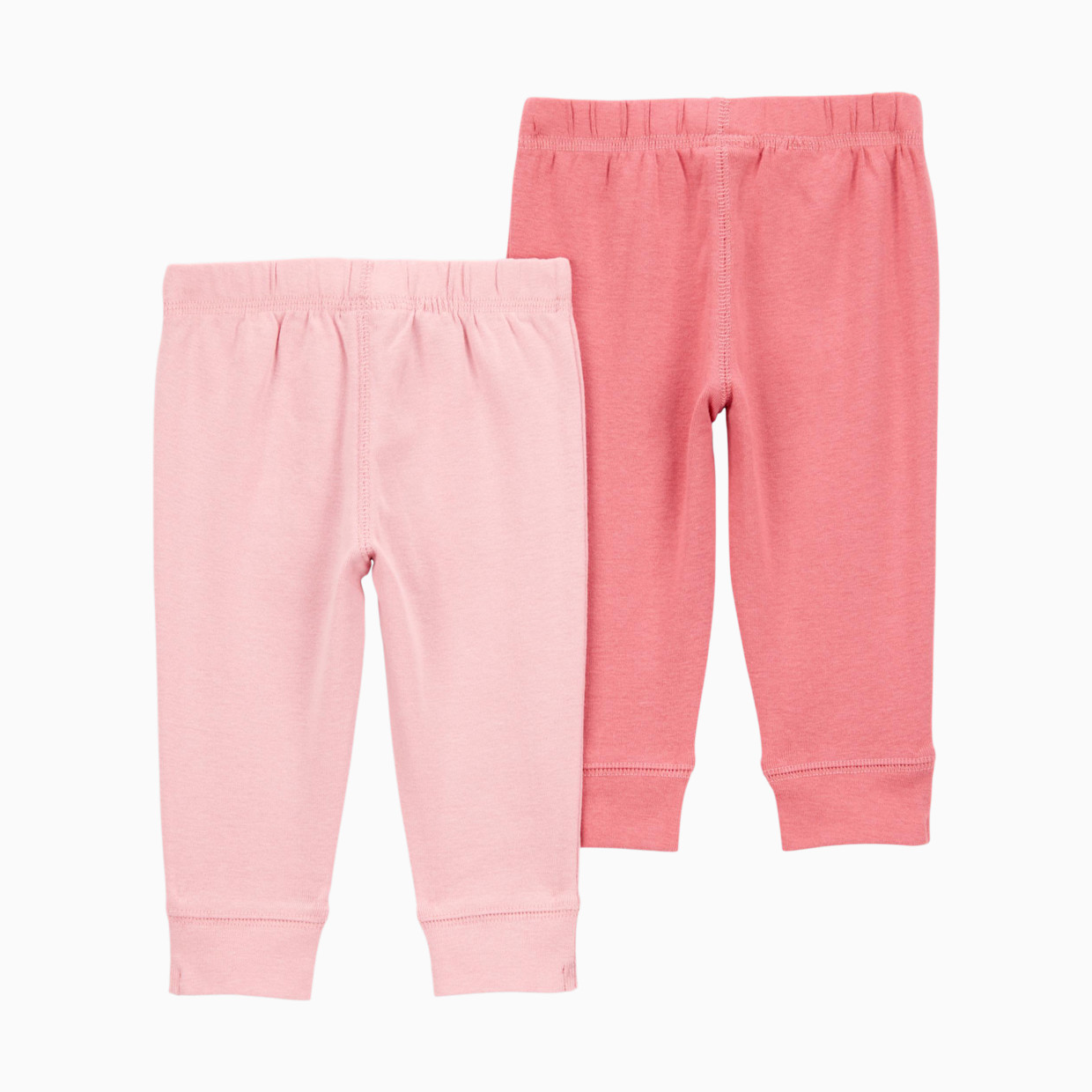 Carter's 2-Pack Pull-On Pants - Pink, Nb.