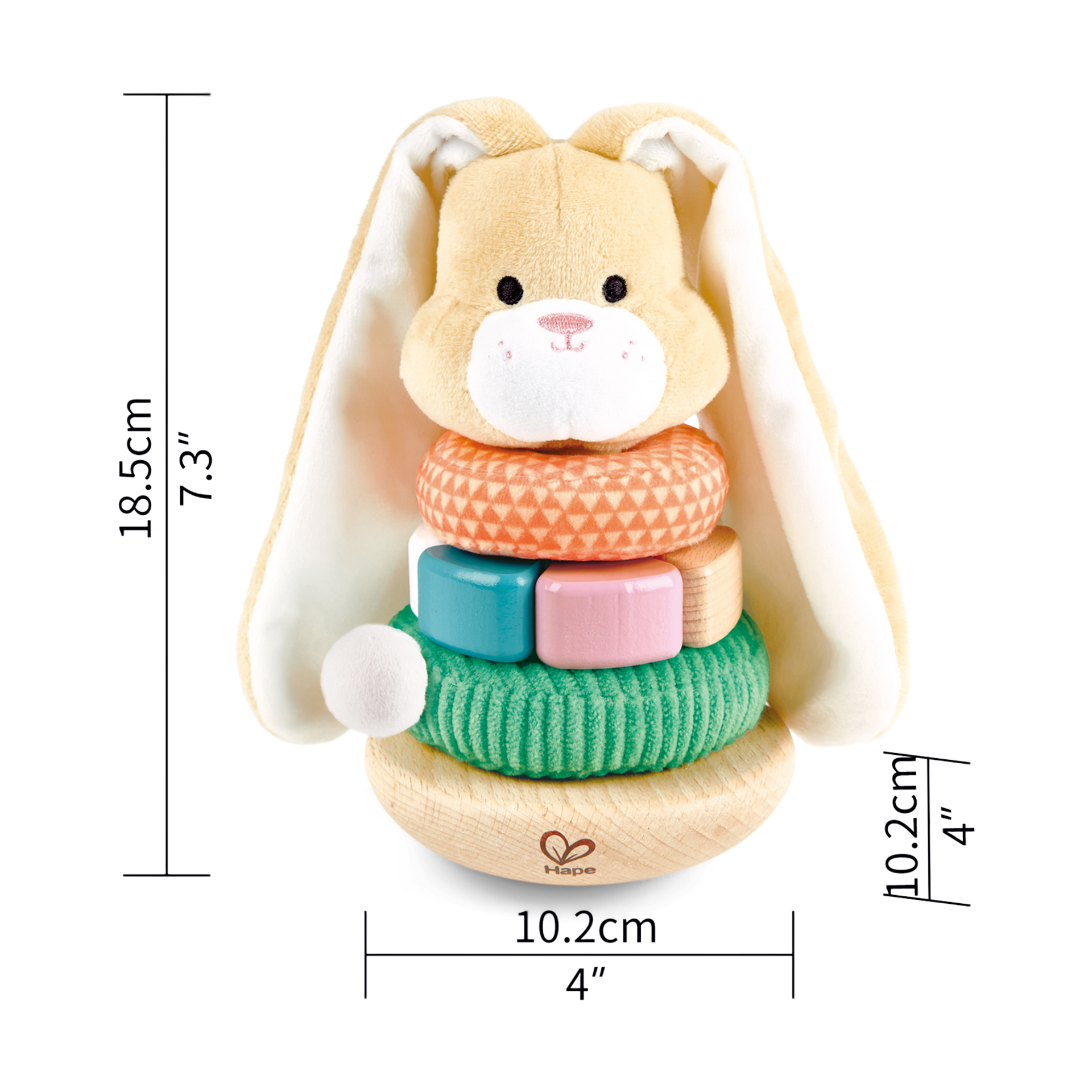 Hape Bunny Stacker.