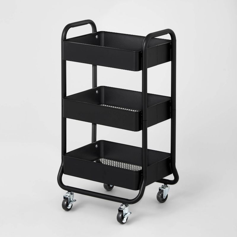 Brightroom 3 Tier Metal Utility Cart.