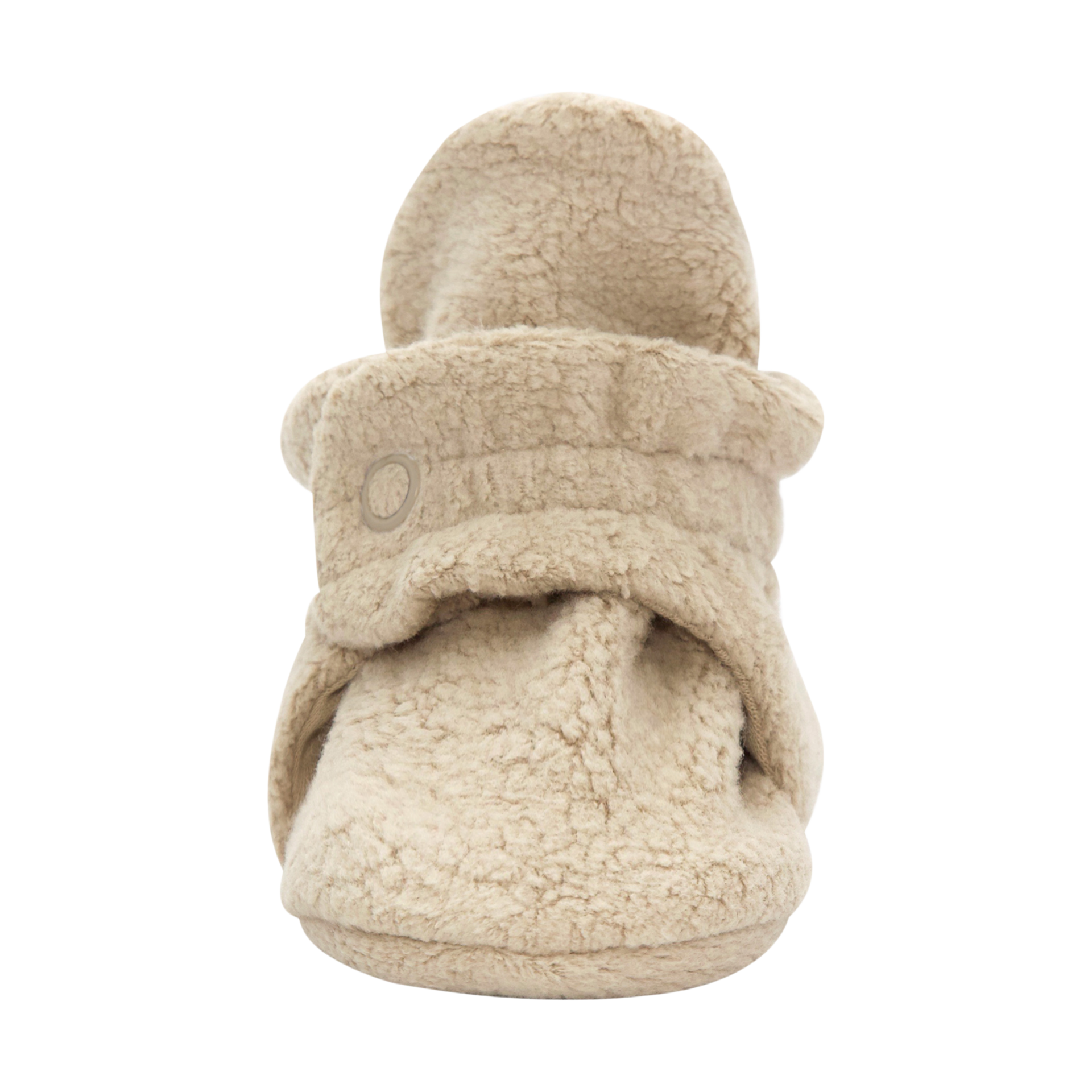 Zutano Cozie Fleece Bootie - Khaki, 6 M.