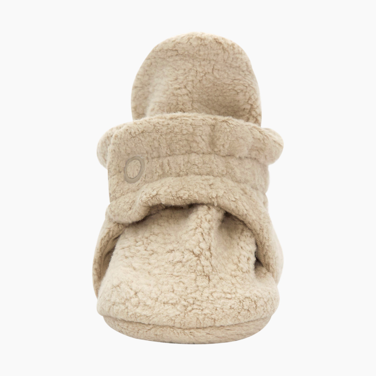Zutano Cozie Fleece Bootie - Khaki, 6 M.
