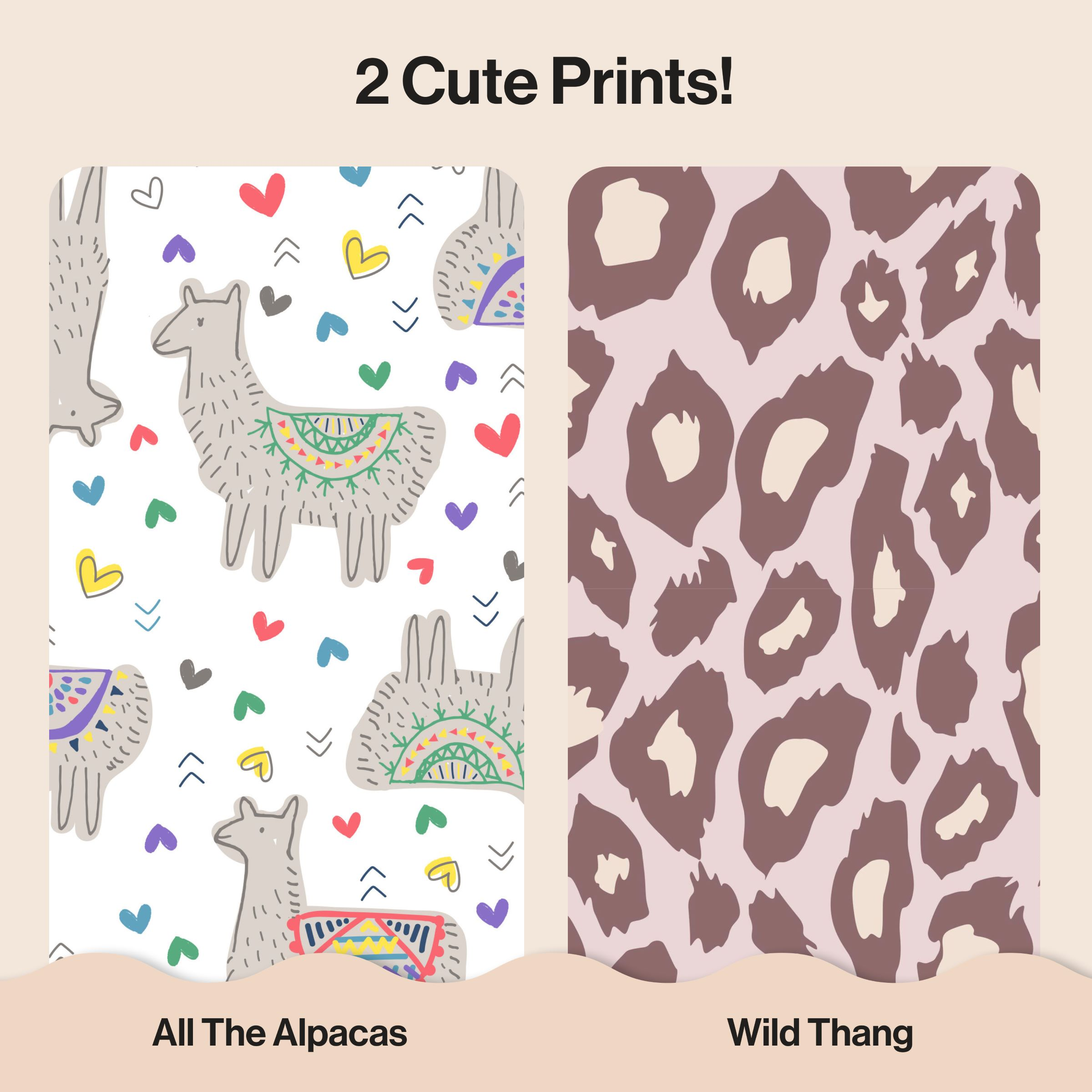 The Honest Company Clean Conscious Disposable Diapers Size 3-5 - Wild Thang + All The Alpacas, Size 4, 54 Count.