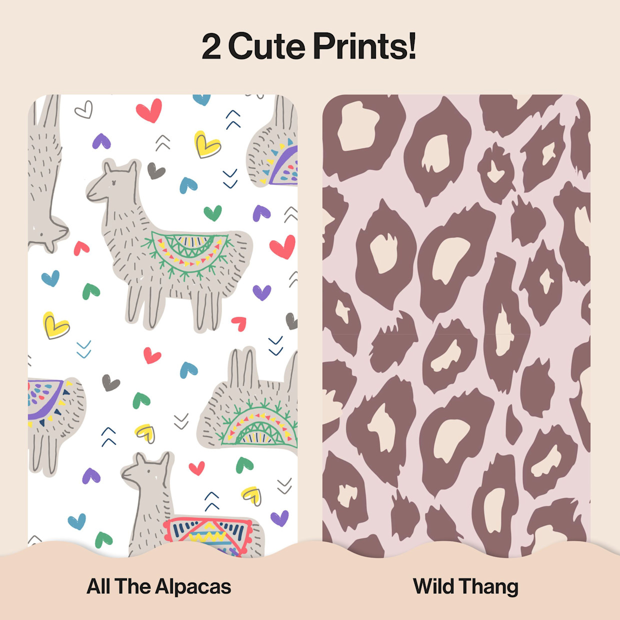 The Honest Company Clean Conscious Disposable Diapers Size 3-5 - Wild Thang + All The Alpacas, Size 4, 54 Count.