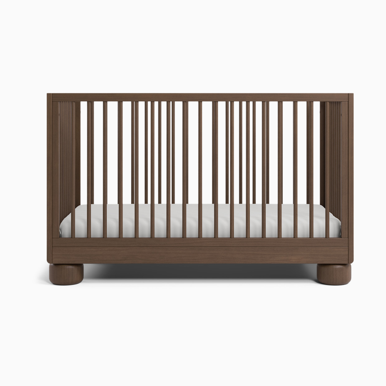 Storkcraft Sorrento Deluxe 3-in-1 Convertible Crib with Toddler Guardrail - Hazelnut.