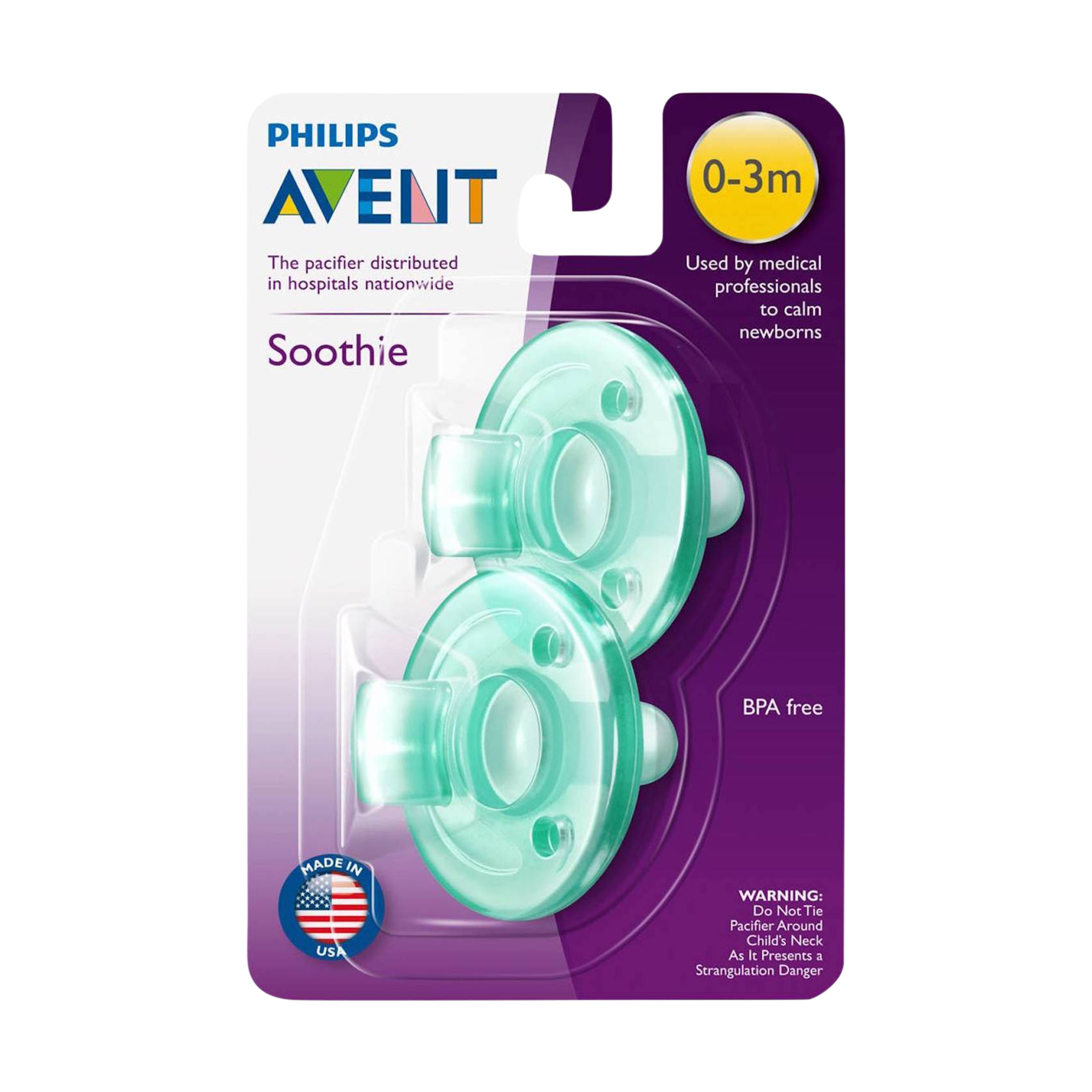 soothie pacifier ages