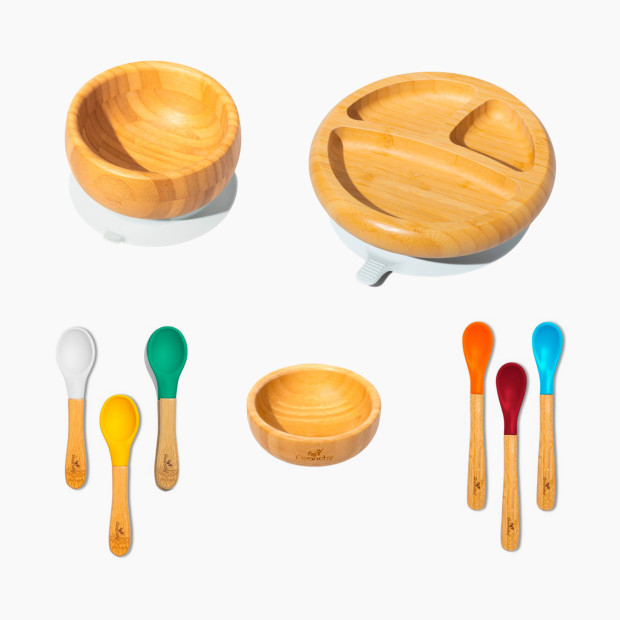 Avanchy Avanchy x Babylist Bamboo Complete Feeding Gift Set - Multi Color.
