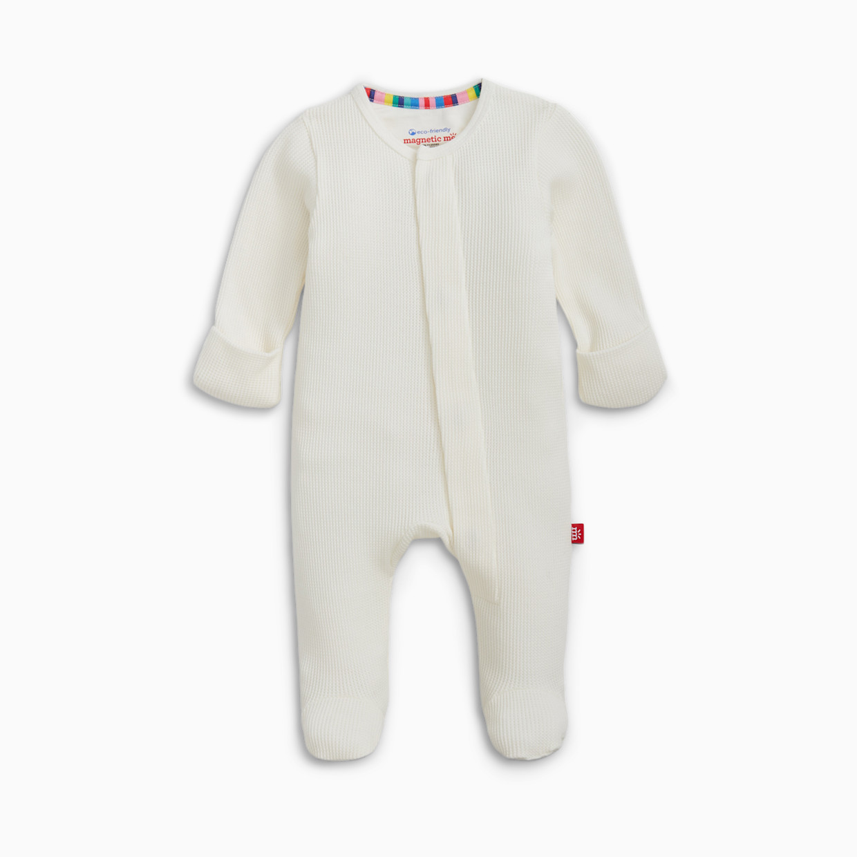 Magnetic Me Waffle Magnetic Footie - Tofu, 0-3 M.