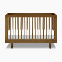 DaVinci Marley 3-in-1 Convertible Baby Crib - GREENGUARD Gold Certified Convertible Crib to Toddler Bed & Daybed - Wooden Baby Bed with 4 Adjustable Mattress Heights - Easy to Assemble - Walnut