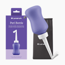 Lansinoh Upside Down Peri Bottle for Postpartum Care and Gentle Cleansing, 12.2 Ounce Bottle