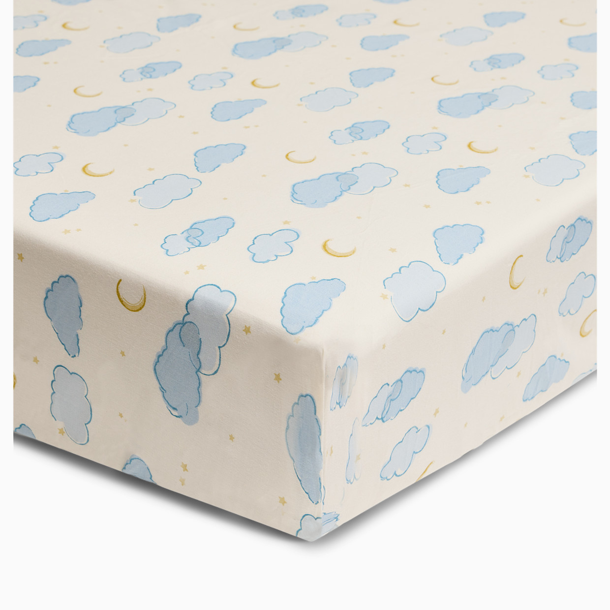 Soundly Percale Organic Crib Sheet - Celestial.