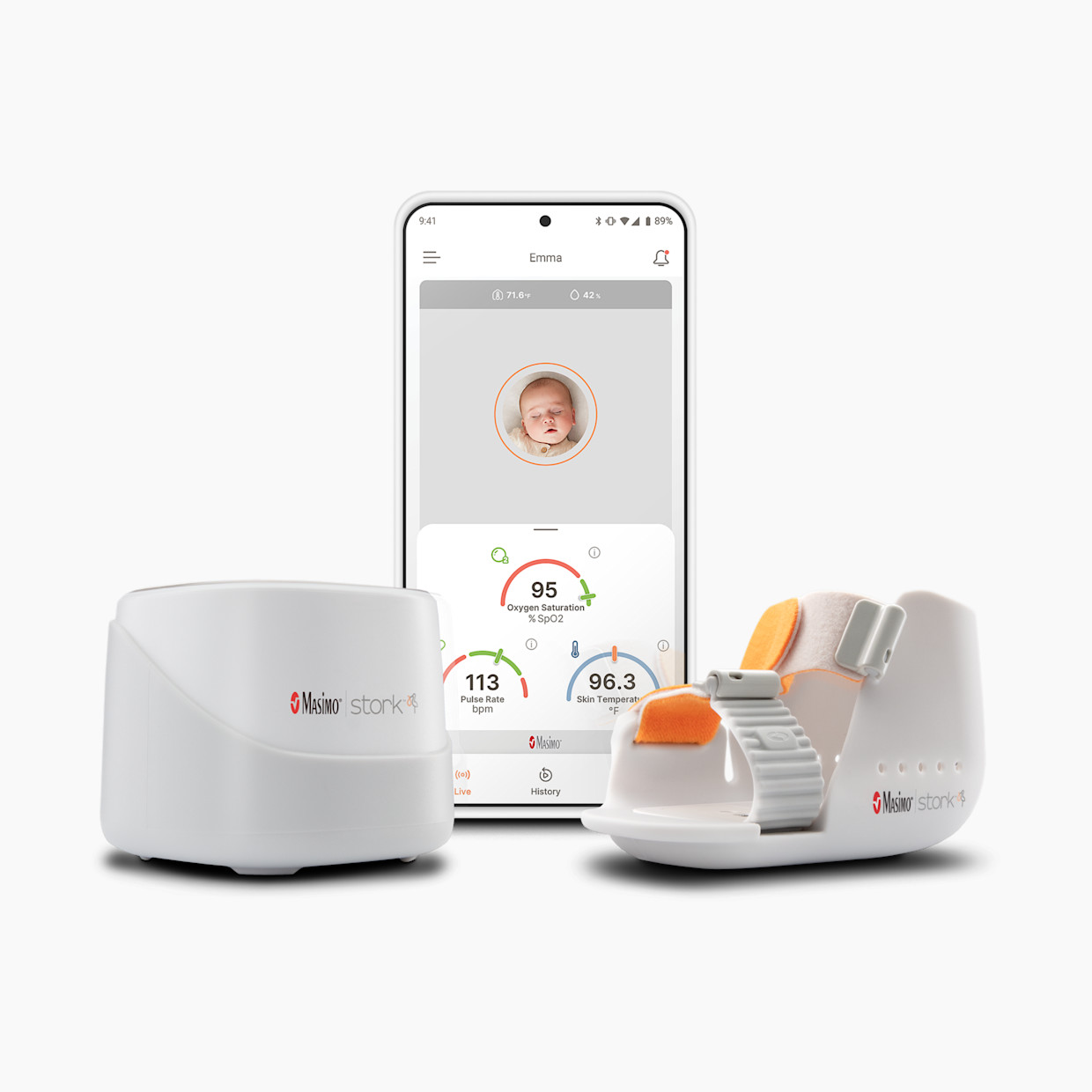 Monitor Review Best Baby Monitor For Iphone Stork Vitals Smart