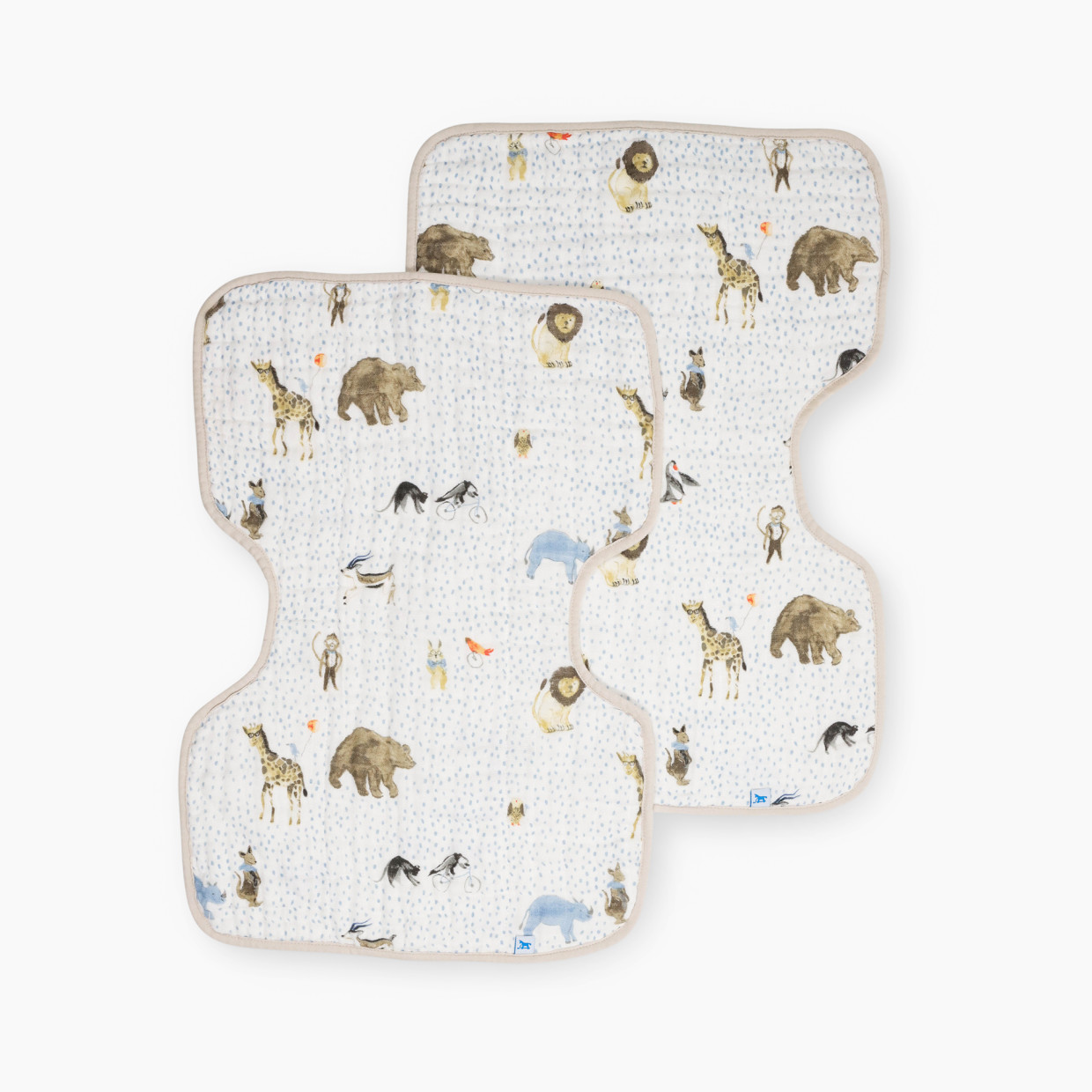 Little Unicorn Cotton Muslin Burp Cloth (2 Pack) - Party Animals.