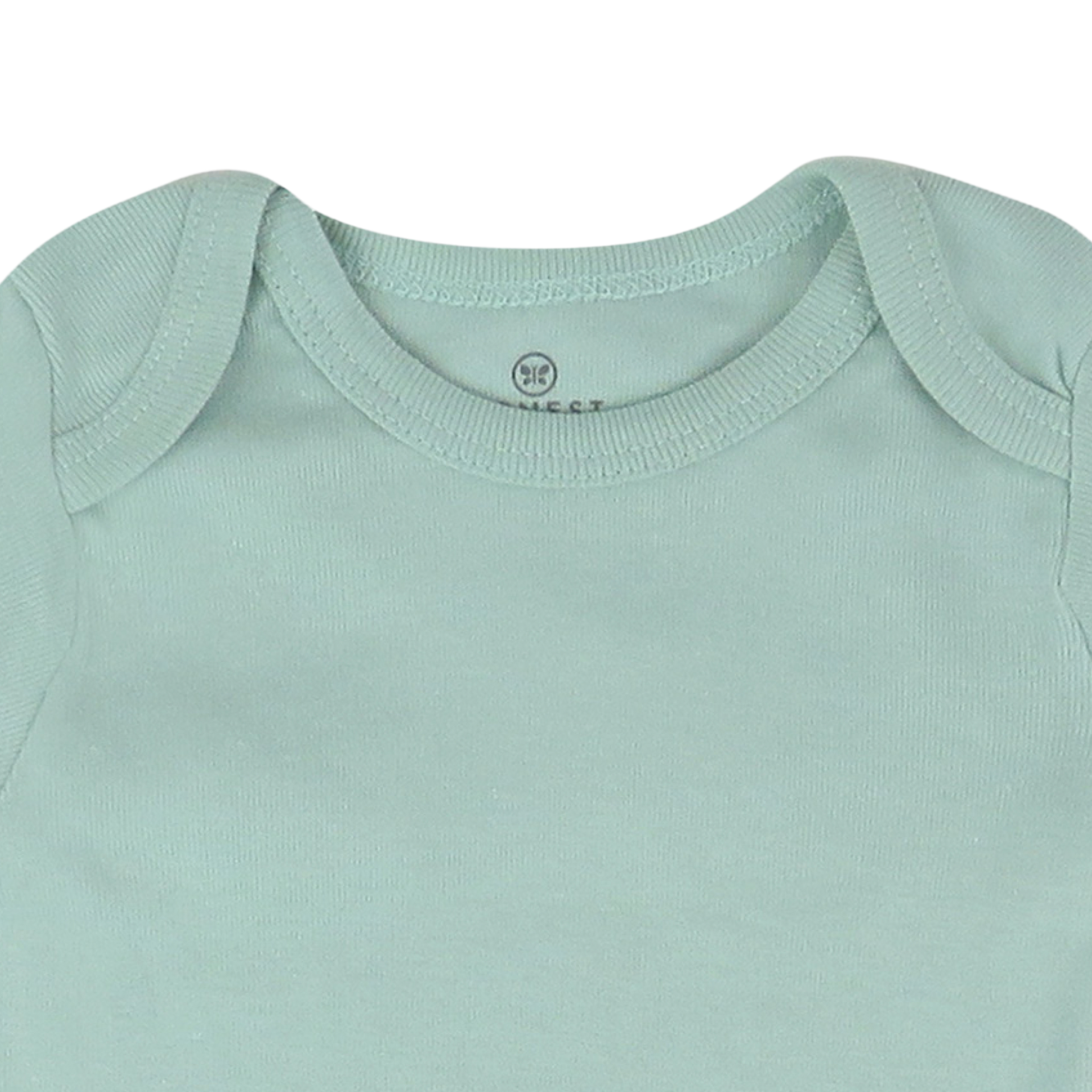 Honest Baby Clothing 5-Pack Organic Cotton Short Sleeve Bodysuits - Sage Ombre, Newborn, 5.