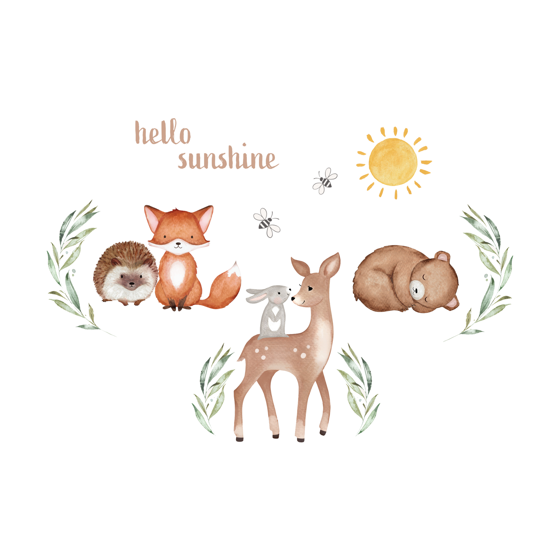 Levtex Baby Wall Decals Woodland Pals Babylist Shop