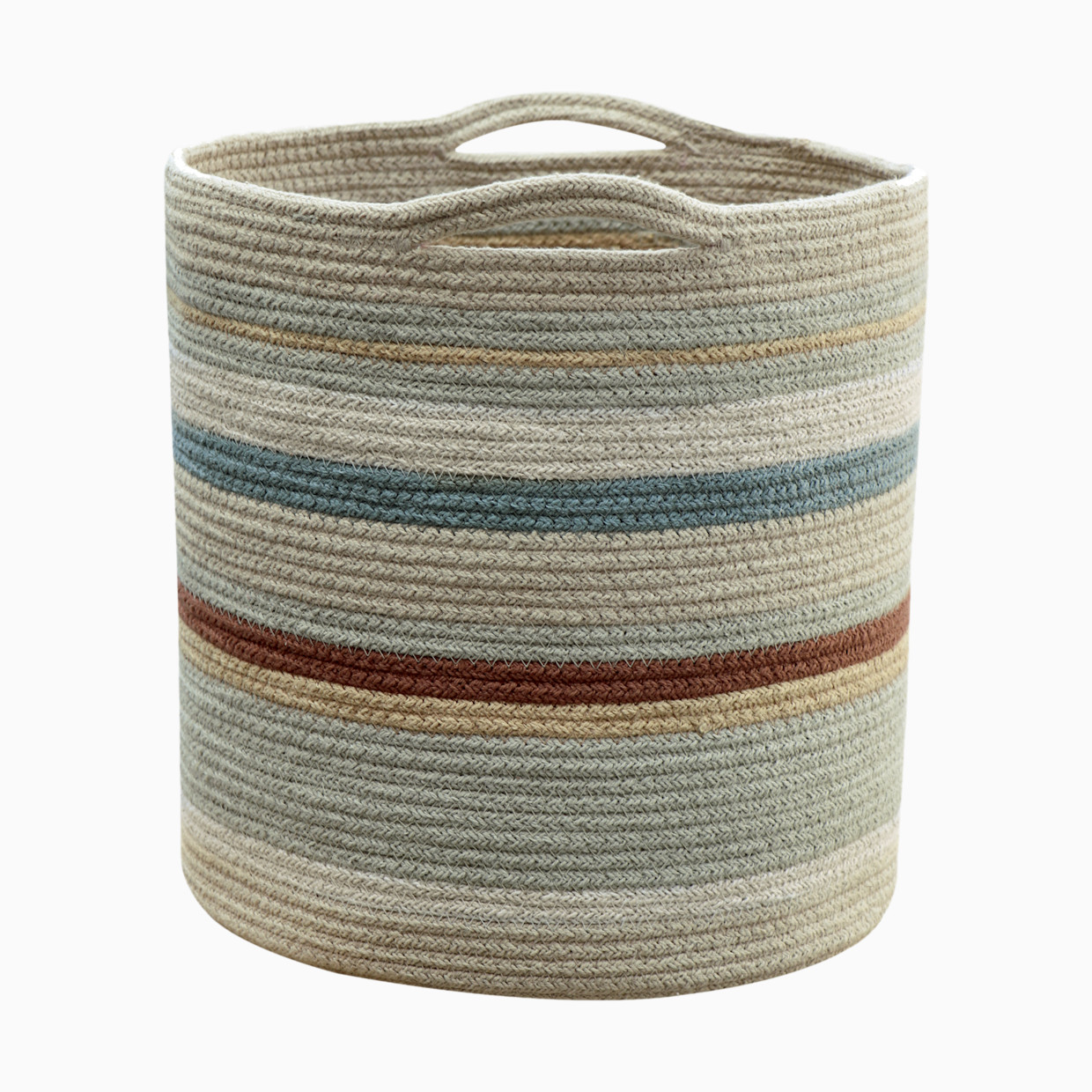 Lorena Canals Triplet Basket - Multicolor, 1' X 1'.