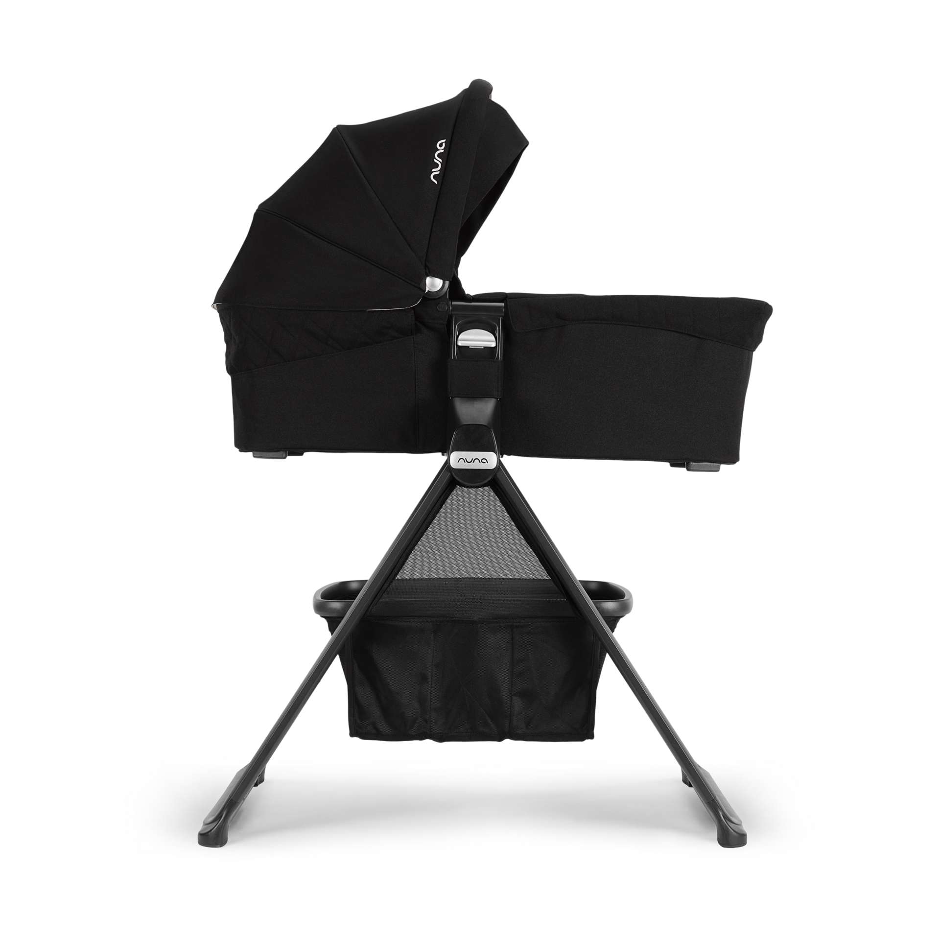 Nuna MIXX Series Bassinet - Caviar/Chocolate.