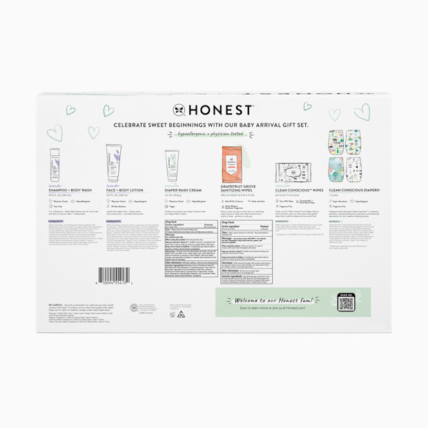 The Honest Company Baby Arrival Gift Set.
