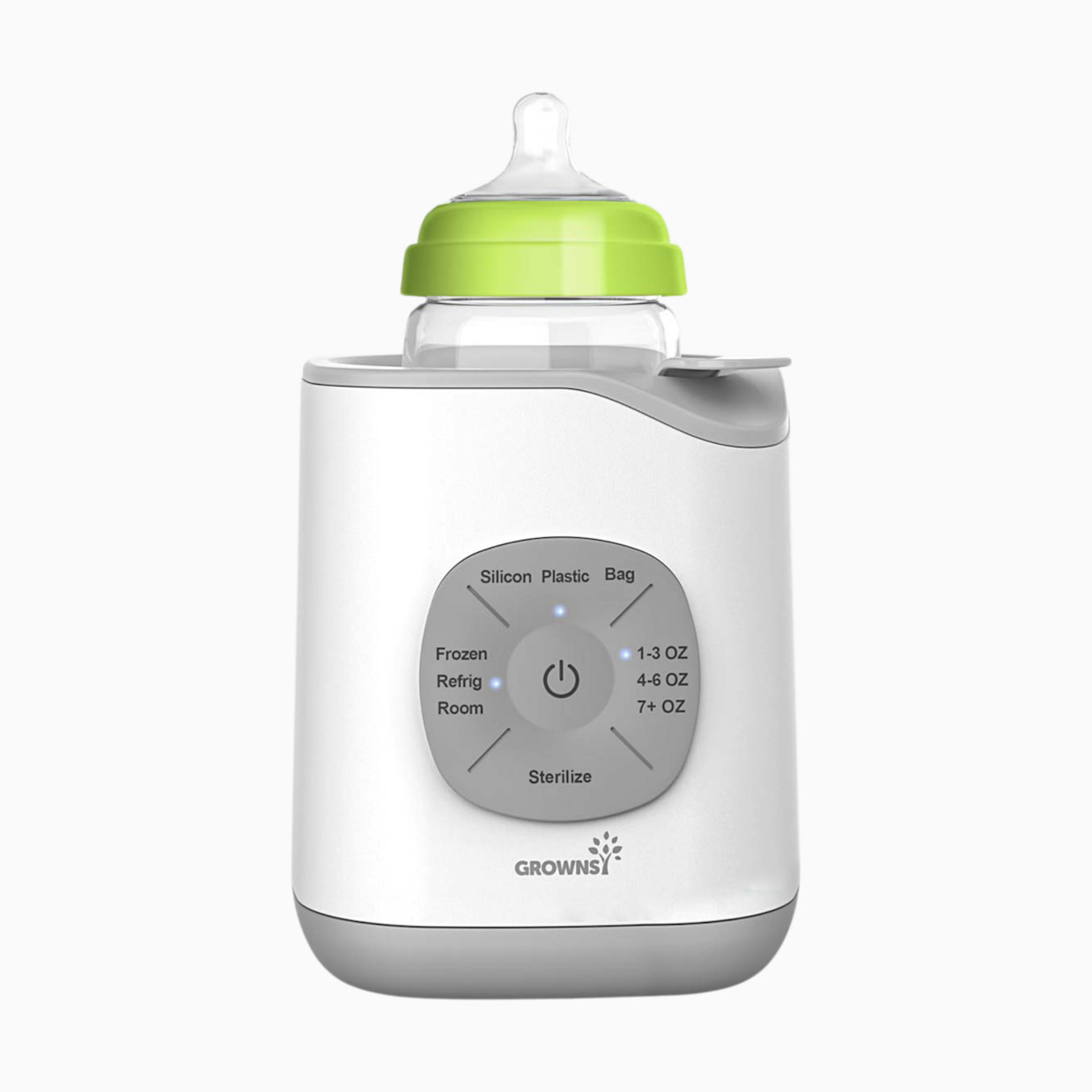 GROWNSY 10-in-1 Fast Baby Bottle Warmer.