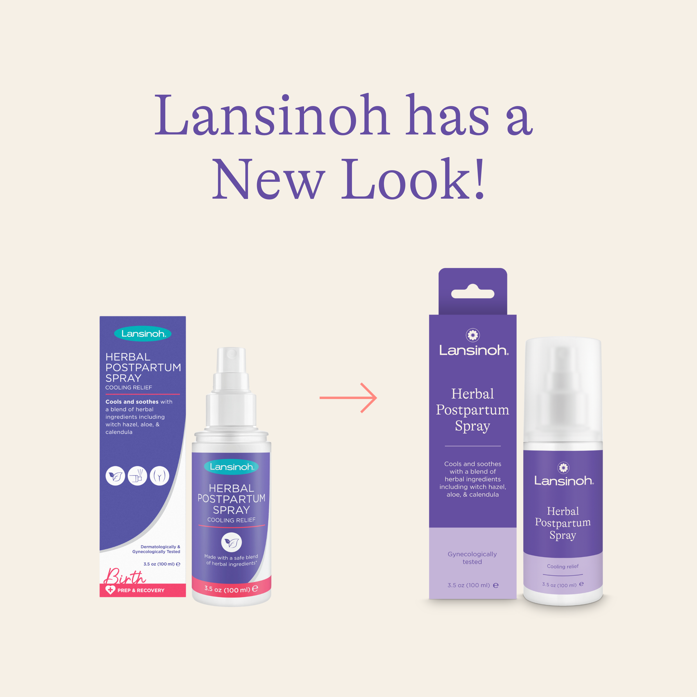 Lansinoh Herbal Postpartum Spray.