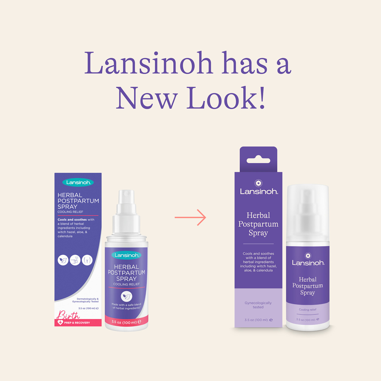 Lansinoh Herbal Postpartum Spray.