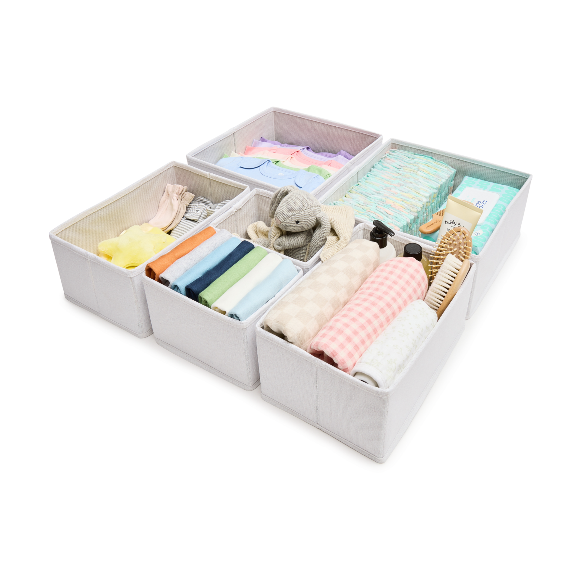 Sprucely Drawer Organizers - White.
