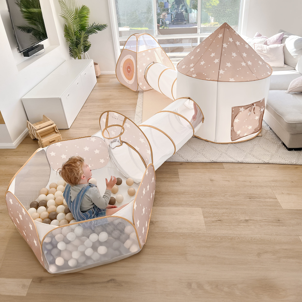 Tiny Land Discovery 5-in-1 Play Tunnel.