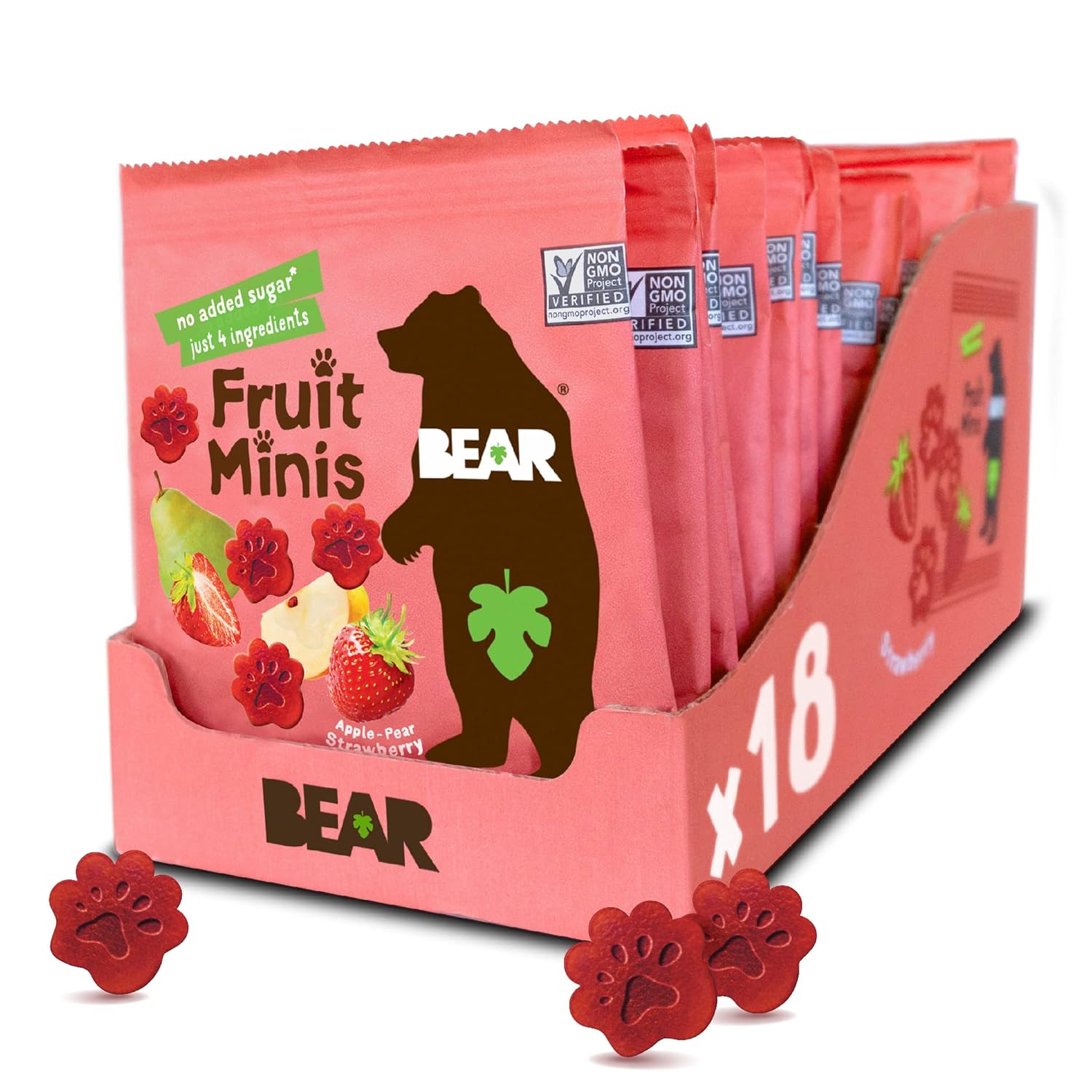 BEAR Real Fruit Snack Minis.