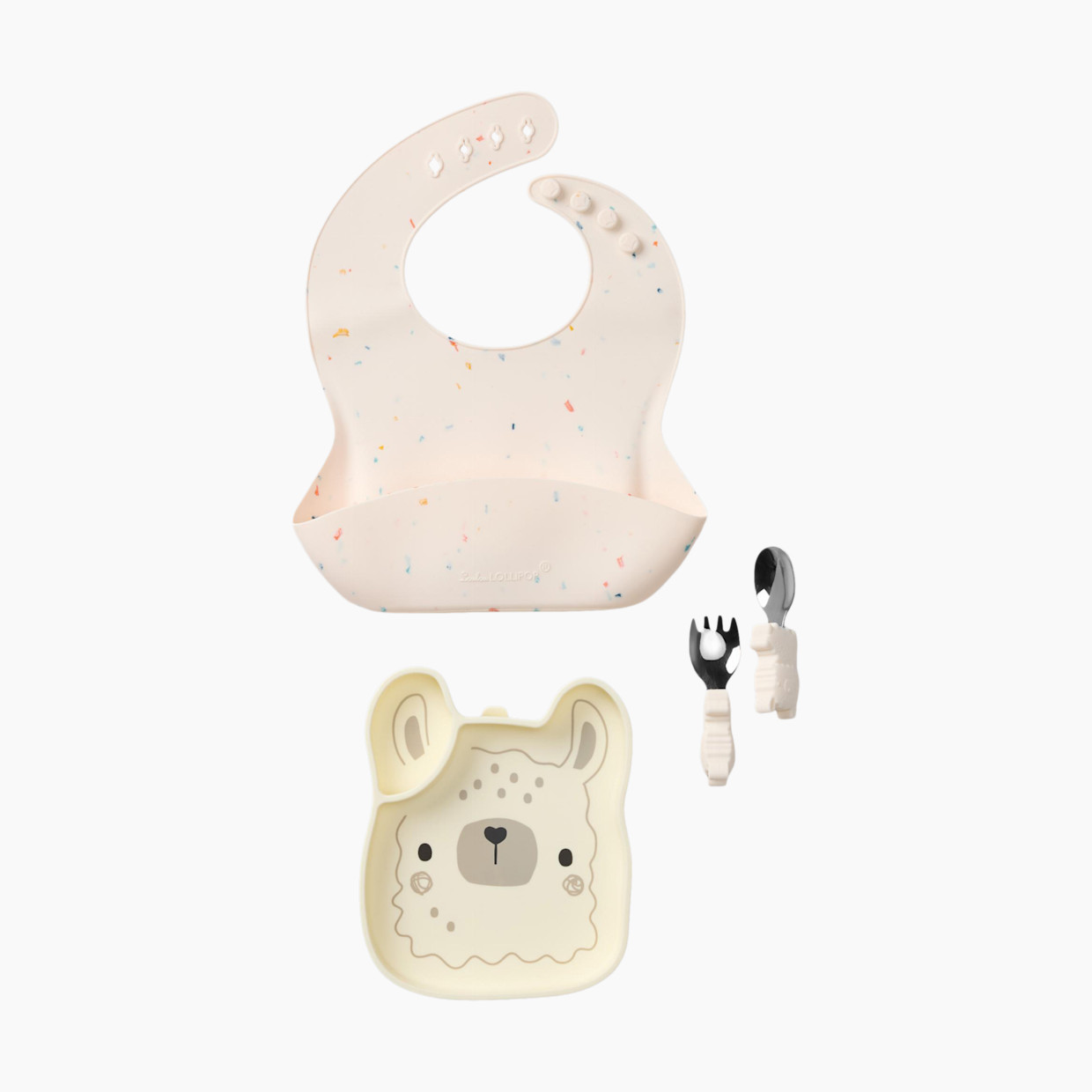 Loulou Lollipop Everyday Mealtime Starter Bundle - Llama.
