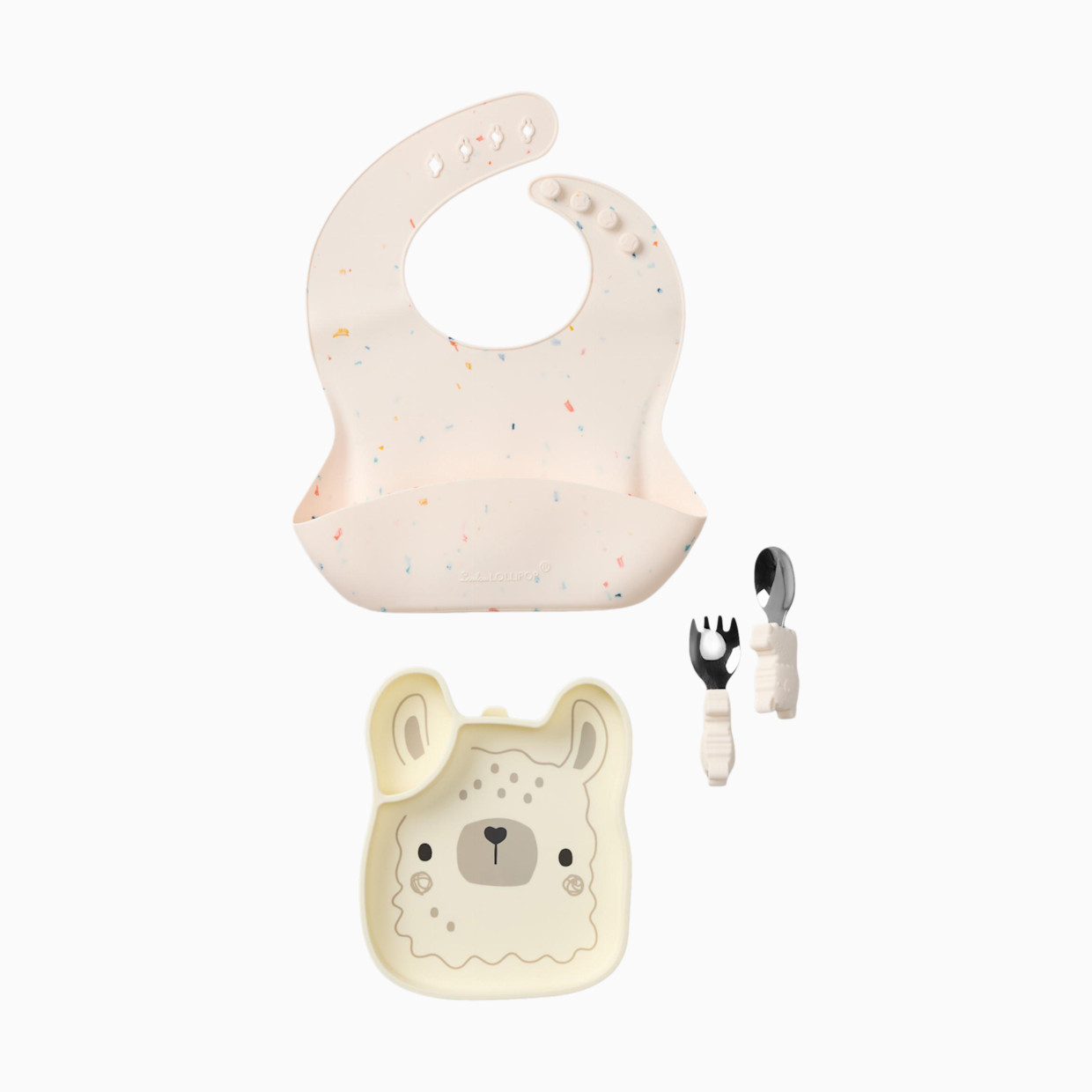 Loulou Lollipop Everyday Mealtime Starter Bundle - Llama.