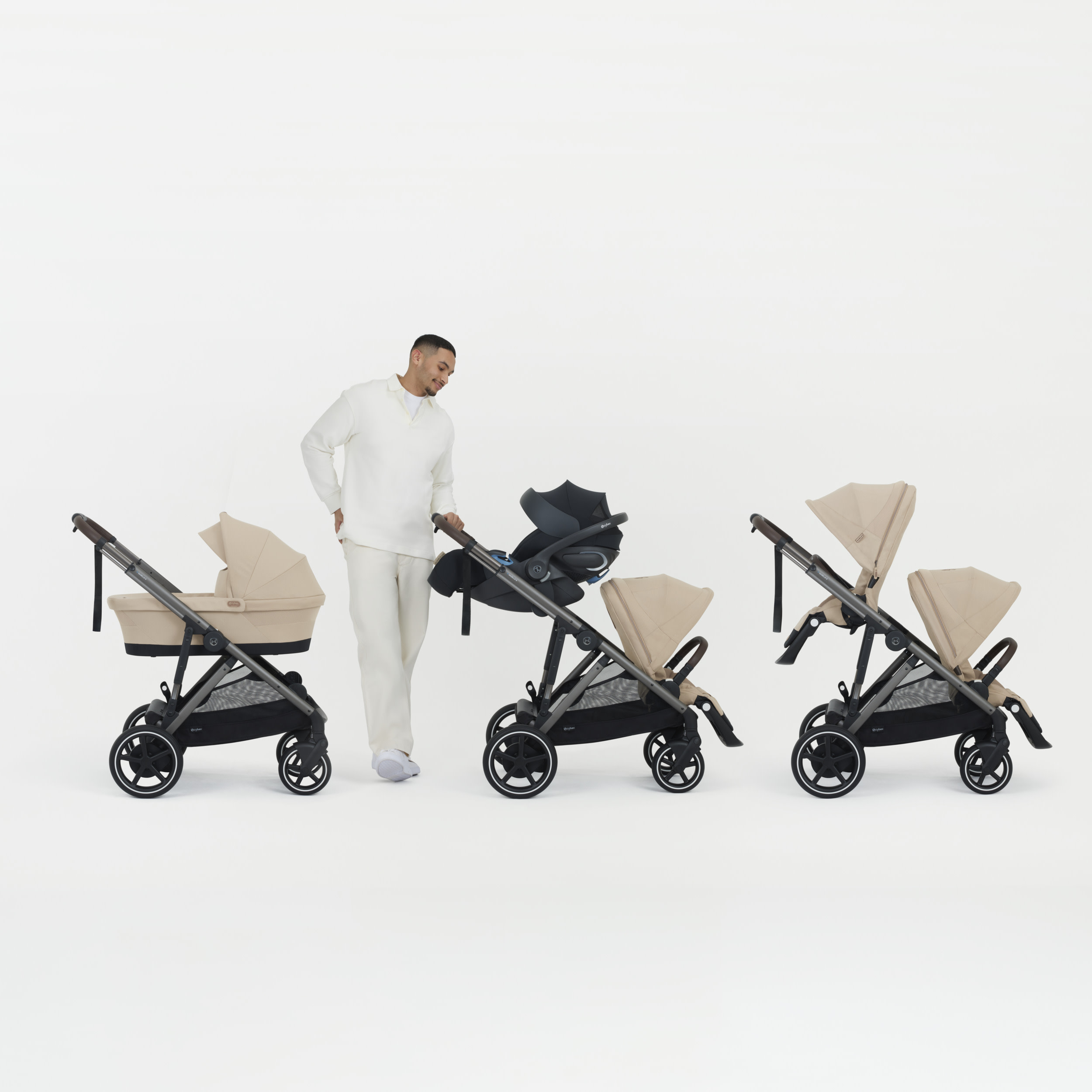 Cybex eGazelle/Gazelle Cot - Chocolate Brown.
