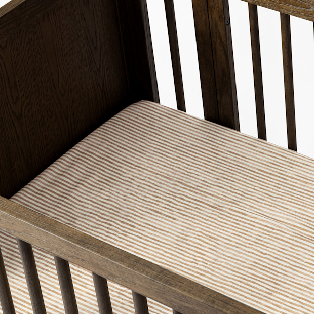 babyletto Organic Brushed Cotton Crib Sheet.