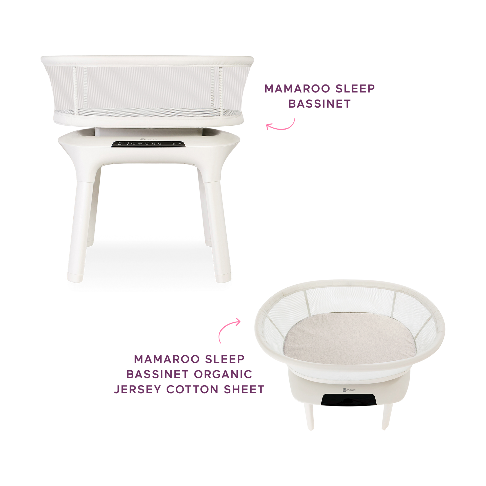 4moms 4moms x Babylist mamaRoo Sleep and Sheet Bundle