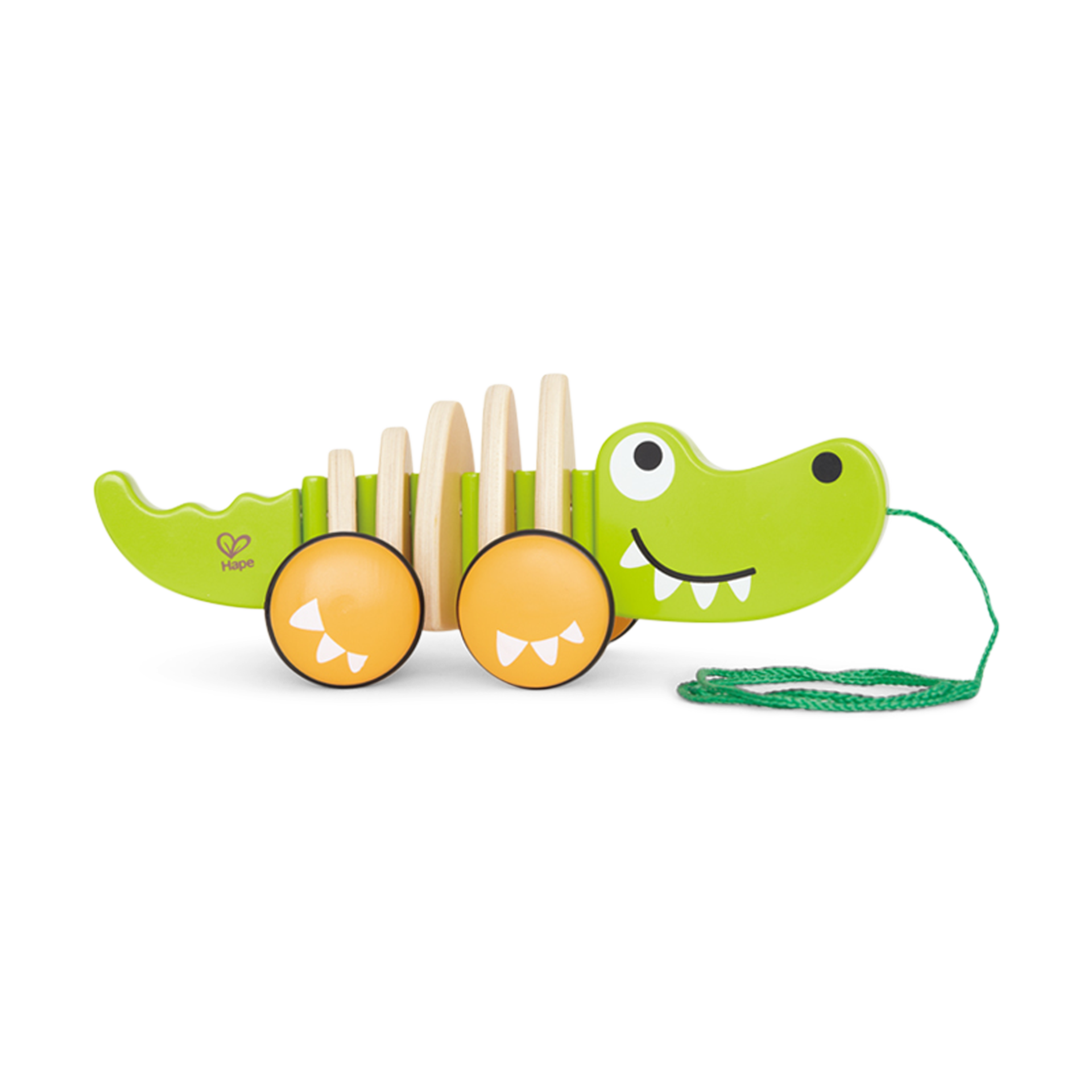 Hape Pull Along Toy - Crocodile.