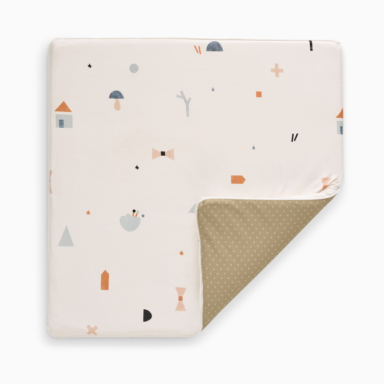 Piccalio Play Mat - Dreamy (Off-White) / Dots (Lion).