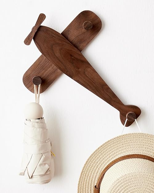 Vinoil Airplane Kids Coat Rack.