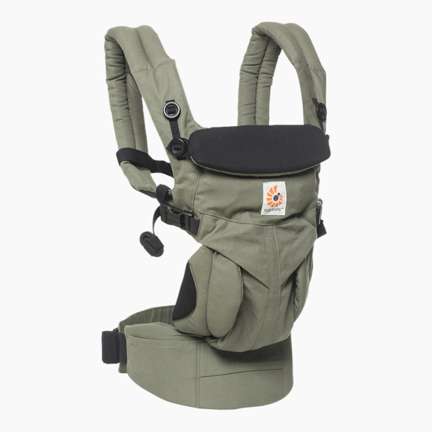 Ergobaby Omni 360 Baby Carrier - Khaki Green.