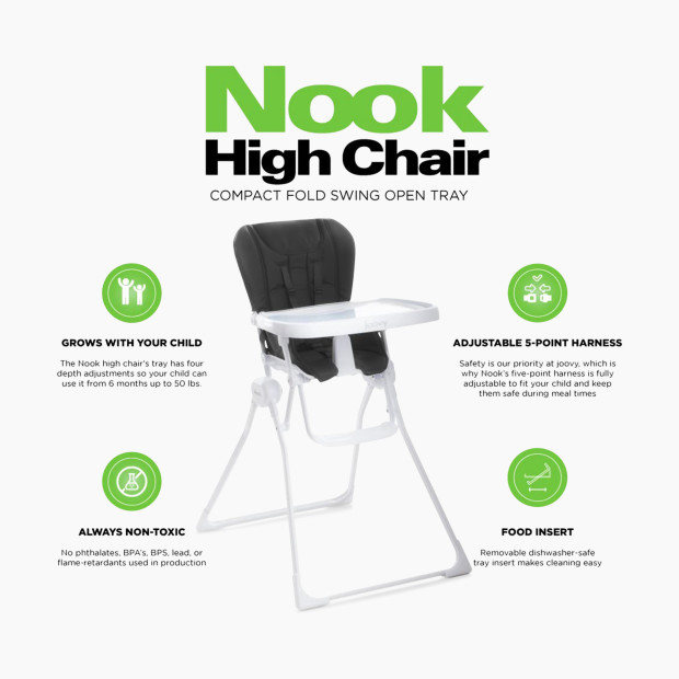 Joovy Nook High Chair - Black.