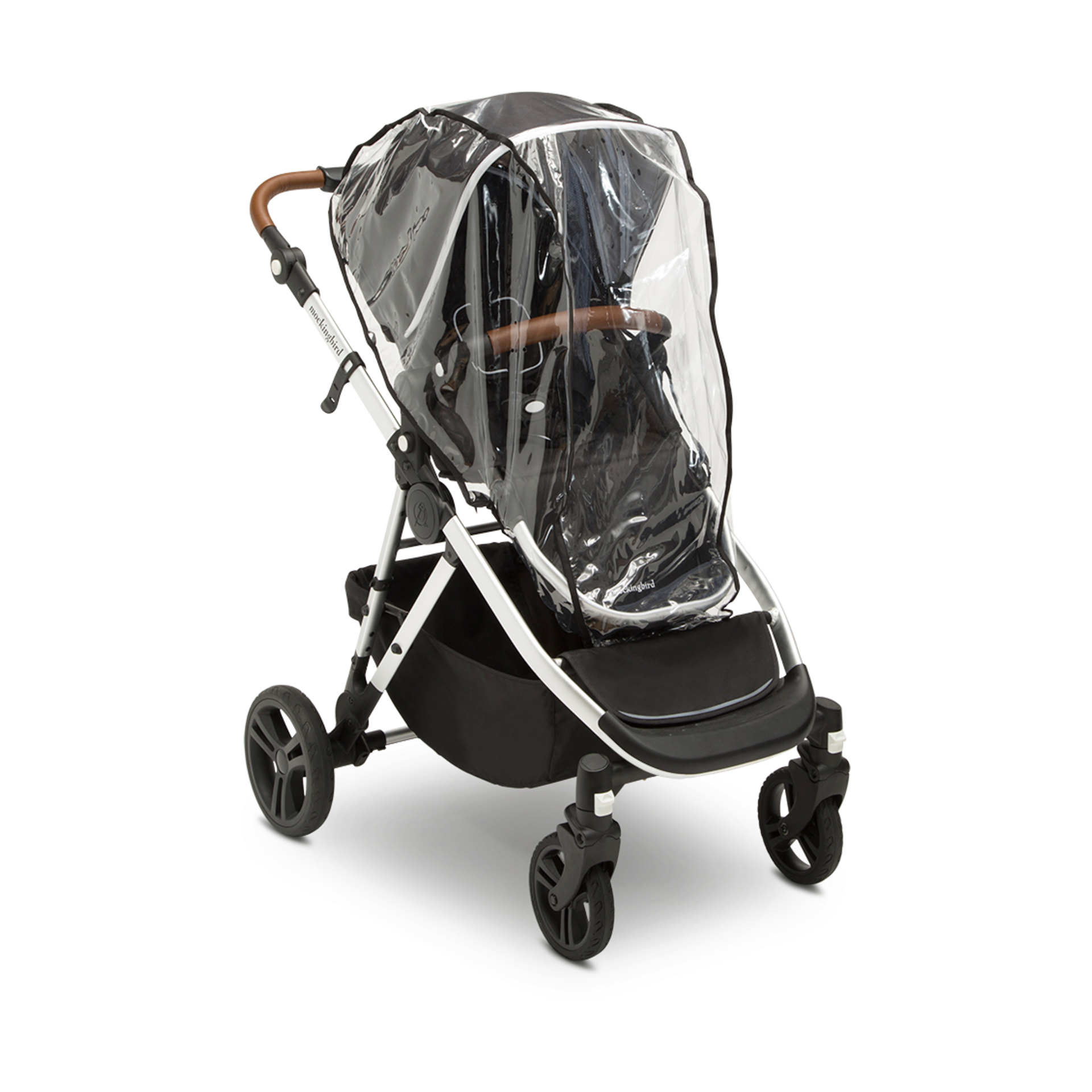 stroller and rain cover