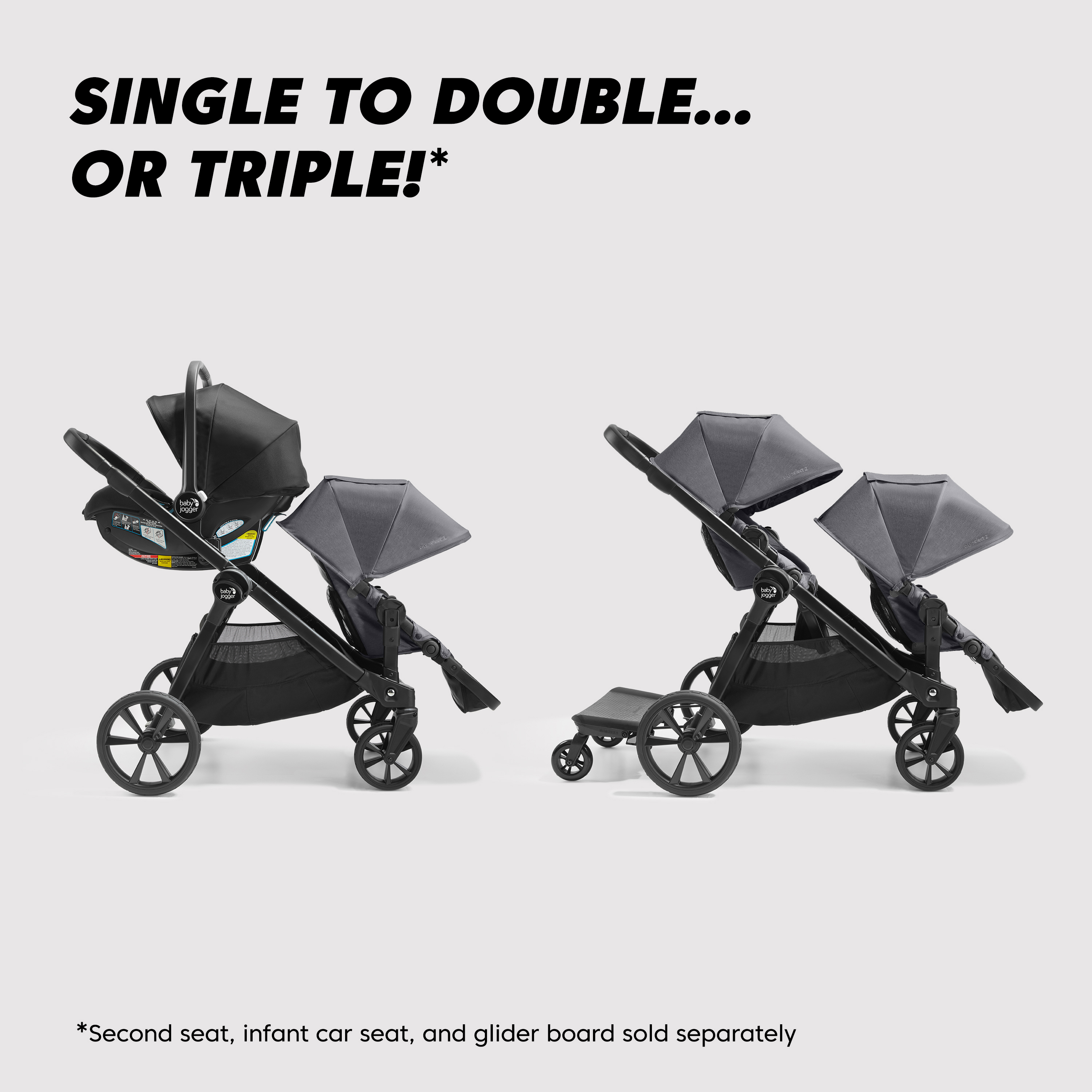 city select stroller seat